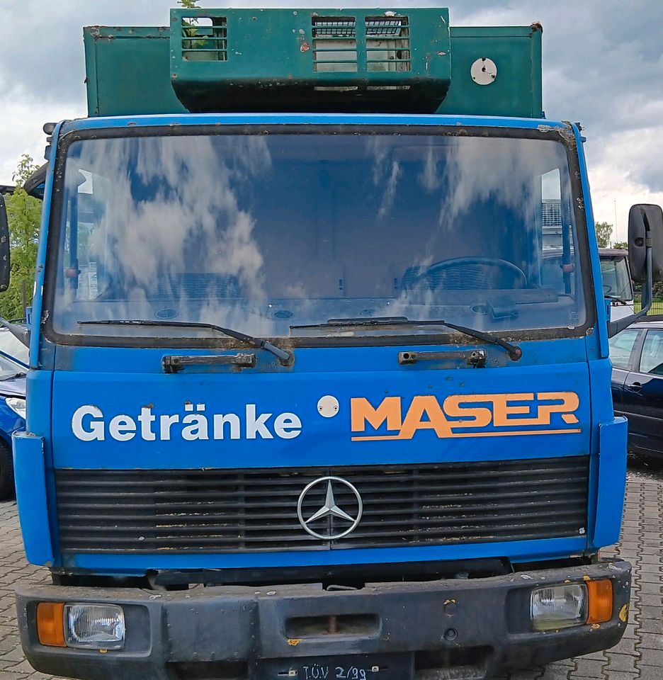 Mercedes-Benz 809 LKW 7.5 Tonnen Kühlkoffer 1991 Fahrbereit in Donaueschingen