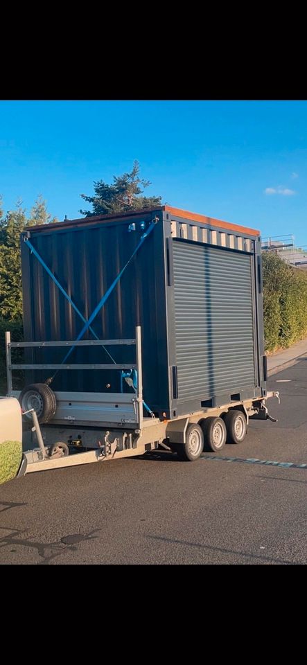 Mobile Theke Ausschankwagen foodtruck Zapfanlage Containerbar in Eppstein