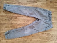 Jungen Hose grau Gr. 140 von Here + There - Chino Stoff Baden-Württemberg - Marbach am Neckar Vorschau