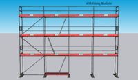 Plettac-Gerüst Komplettpaket 83qm 10mLänge x8,3mArbeitshöhe-MJ-Uni-NEU - 80qm, 90qm Hessen - Eschenburg Vorschau