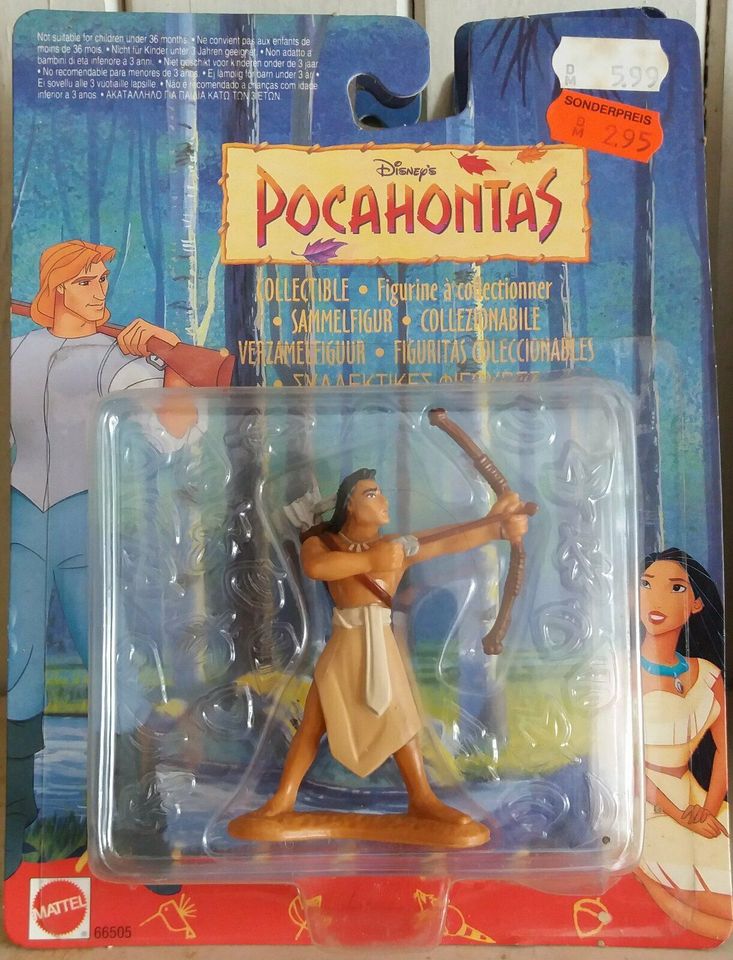 Mattel Disney's Pocahontas 3 Sammelfiguren (OVP) in Schleiz