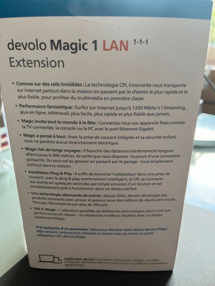 DEVOLO Magic 1 LAN - Extension - 1 adaptateur CPL - 1200 Mbit/s