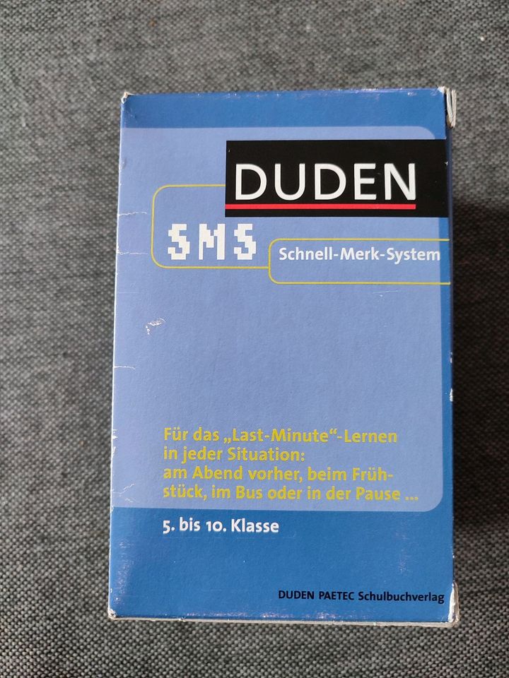 DUDEN - Schnell-Merk-System 5.-10. Klasse in Chemnitz