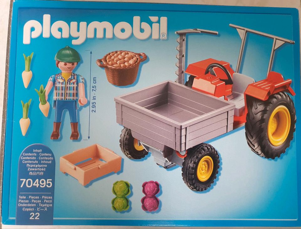 Playmobil 70495 Gemüsebauer mit Erntetraktor / Country NEU in Dirmstein