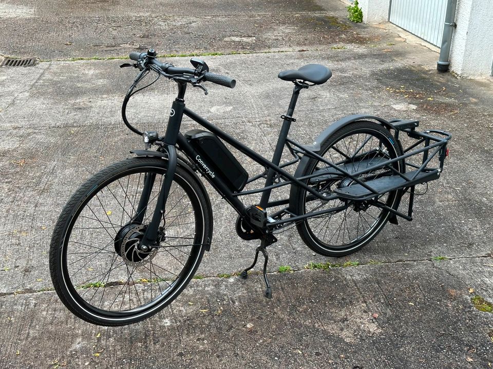 Convercycle Electric: 2-in-1 Cargo-/City-Bike E-Bike Lastenrad in Darmstadt