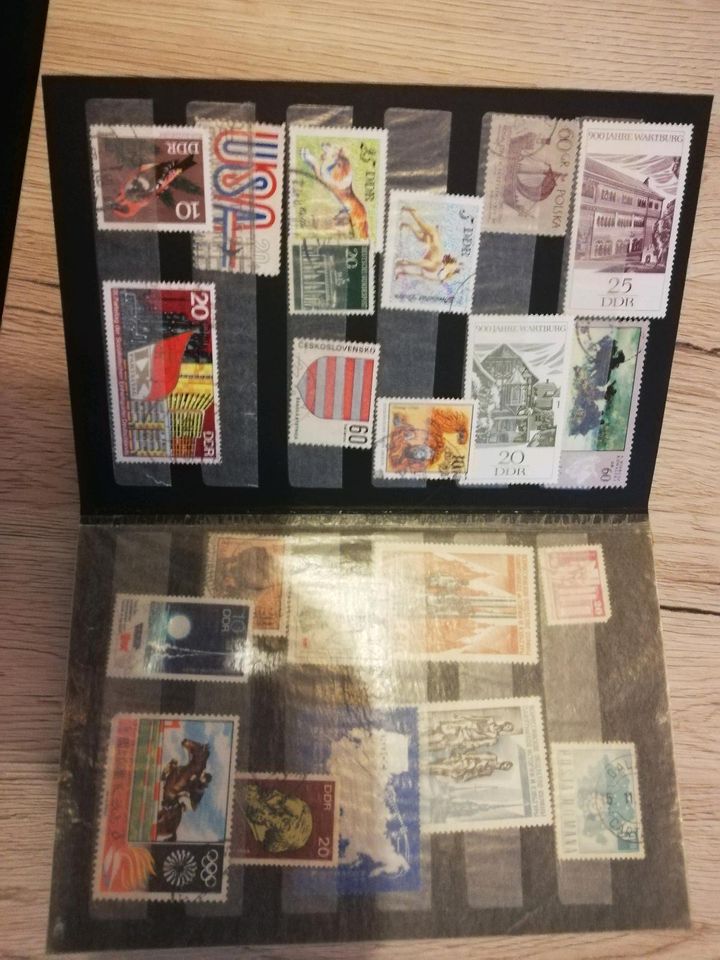 Briefmarkensammlung DDR-Zeiten in Eisenach