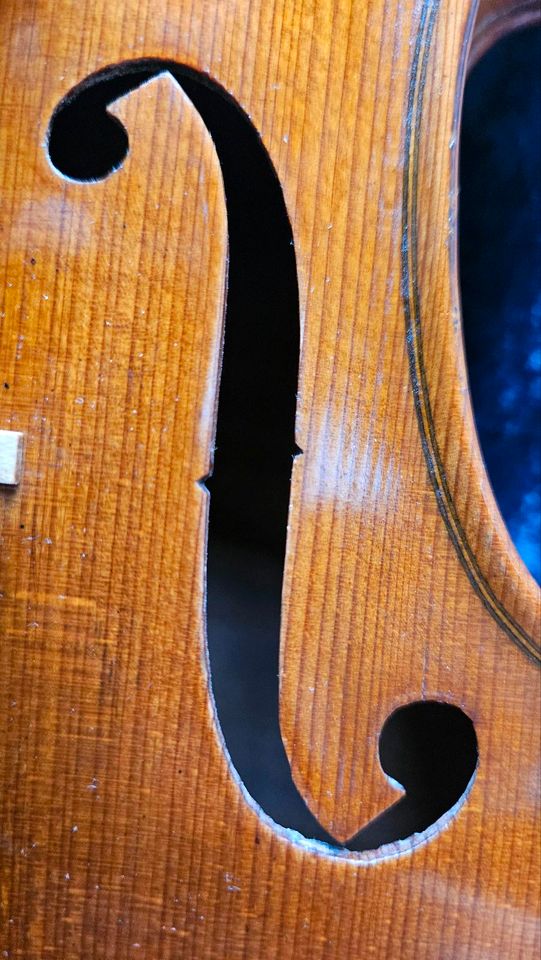 Wunderschöne Geige Violine, Manufaktur A Teller, Uffenheim,  1948 in Prien