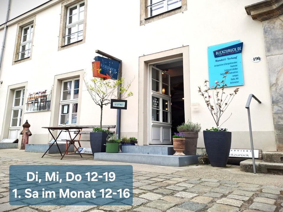 Esstisch 120x75 massiv Holz Küchentisch Vintage restauriert in Dresden