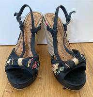 BELLUCCI High Heels Wedges 38 floral Bayern - Lenting Vorschau