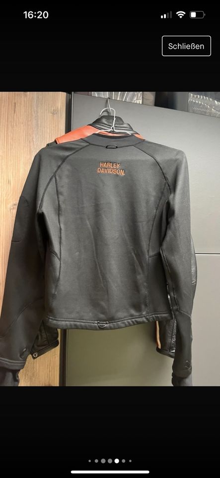 Damen Motorradjacke Harley Davidson in Sandersdorf