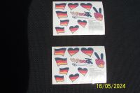 2 x DFB Fan Tattoos Deutschland Fußball je 10 Motive Neu WM EM Baden-Württemberg - Göppingen Vorschau