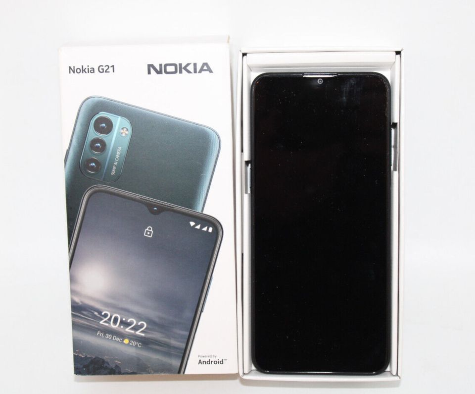 Nokia G21 - 64GB / Dual SIM / 6,5 Zoll / 50MP - Dusk (TA-1418 DS) in Duisburg