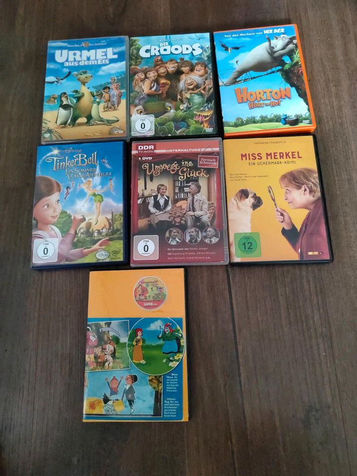 Verschiedene DVDs in Uebigau-Wahrenbrueck