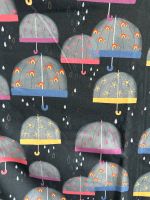 1m x 1.60m Jersey Stoff - Meterware Regenschirme dunkel Nordrhein-Westfalen - Troisdorf Vorschau