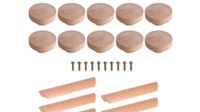 10 Stück runde Holzgriffe NEU Möbelgriffe Griff Holz Knopf 50 mm Bayern - Roth Vorschau