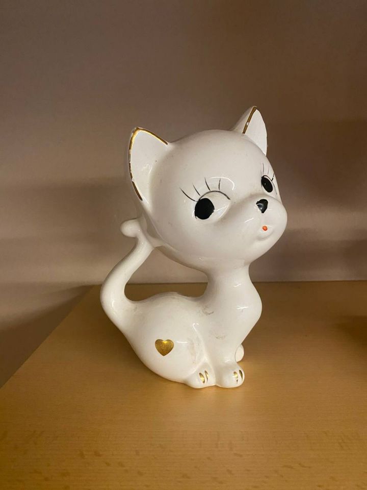 Katze Porzellan – Deko in Großaitingen