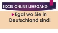 Excel Seminar ONLINE / Lehrgang Lernen Hamburg-Nord - Hamburg Winterhude Vorschau