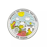 Animals are Friend Not Food - Brosche Nordrhein-Westfalen - Merzenich Vorschau