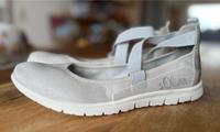 S.Oliver Schuhe Gummizug Silber Weiß Gr 41 neu Dresden - Äußere Neustadt Vorschau