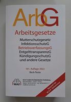 Arbeitsgesetze BetrVG Entgelttransparenzgesetz InfektionsschutzG Berlin - Wannsee Vorschau