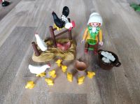 Playmobil Bäuerin mit Hühnern 3076 Saarland - Nalbach Vorschau