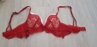 Hunkemöller Push-up BH Gr. 70B, rot mit Spitze - neuwertig Hessen - Brensbach Vorschau