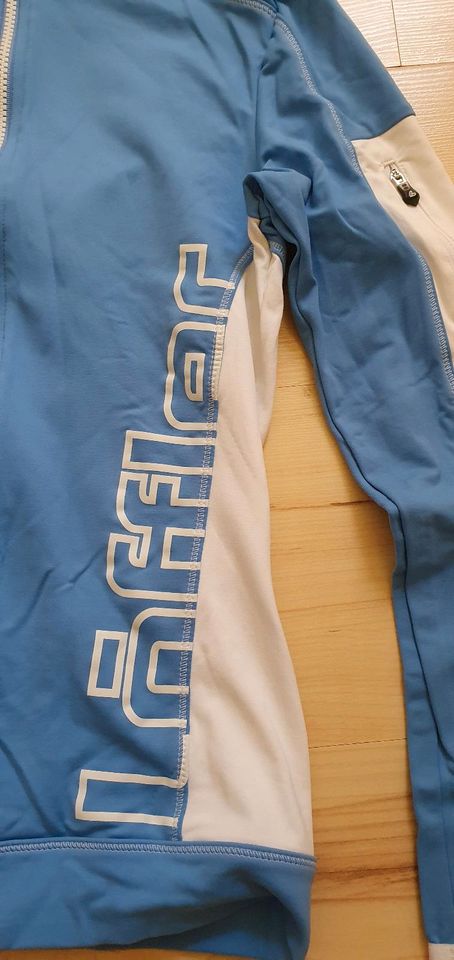 Loeffler Jacke Lauf Rad Outdoor Sport 36 S hellblau Stretch  neu in Schildow