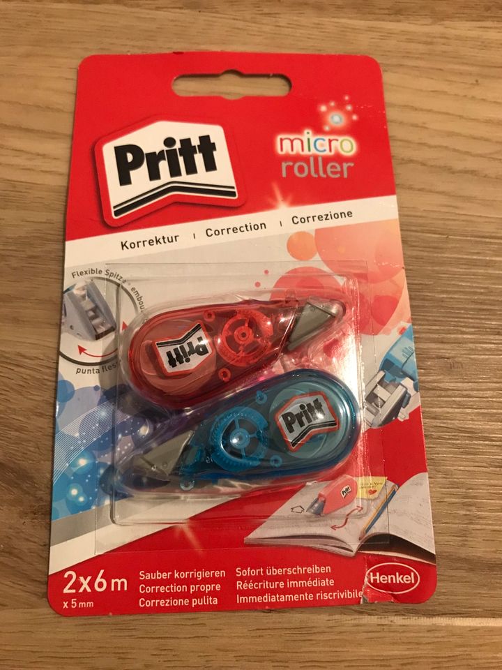 Pritt Micro Roller - 2 Doppelpackungen mit jeweils 2x6m in Düsseldorf