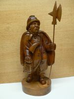 Holzfigur Nachtwächter Handgeschnitzt mit Stab + Laterne ca. 40cm Hessen - Oestrich-Winkel Vorschau