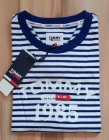 NEU! TOMMY JEANS Graphic Stripe Shirt XL XXL 2XL blau gestreift Sachsen - Haselbachtal Vorschau