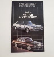 1983 Mopar Accessories Brochure Plymouth Dodge Chrysler Baden-Württemberg - Lahr (Schwarzwald) Vorschau