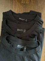3er Pack schwarze T-Shirts ASOS Design Tall Gröse L Baden-Württemberg - Löwenstein Vorschau
