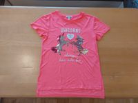 Gr. 158 Primark Wendepailletten T-Shirt Einhorn pink Bayern - Schweitenkirchen Vorschau