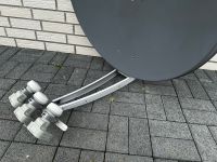 Satellitenspiegel Fuba 85 cm Anthrazit mit 3 LNB‘s Hessen - Gudensberg Vorschau