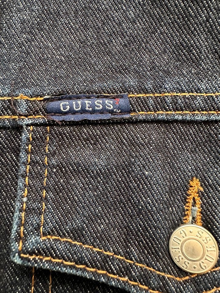 Vintage >20 J alt: GUESS Herren-Jeansjacke in L  - Made in Canada in Hannover