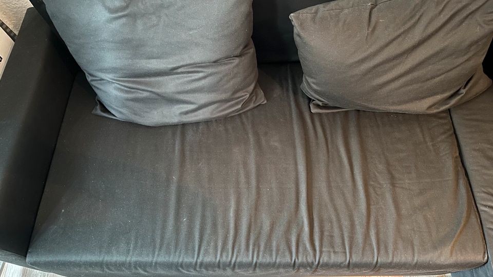 ZU VERSCHENKEN Couch Ikea Lugnik schwarz in Potsdam