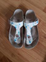 Birkenstock Gizeh Sandalen 36 Blumen Leder schmale Passform Hessen - Oberursel (Taunus) Vorschau