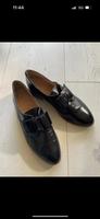 Office Girl Schuhe/Ballerinas schwarz Leder neuwertig Nordrhein-Westfalen - Wiehl Vorschau