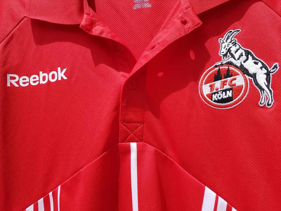 Biete 2 neue orginale Polo-Shirts vom 1.FC Köln!! Größe: L und XL in Burghaun