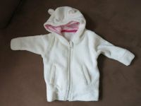 Süße Fleecejacke / Teddyjacke weiß-beige & rosa, 62/68, NEUwertig Hessen - Kassel Vorschau