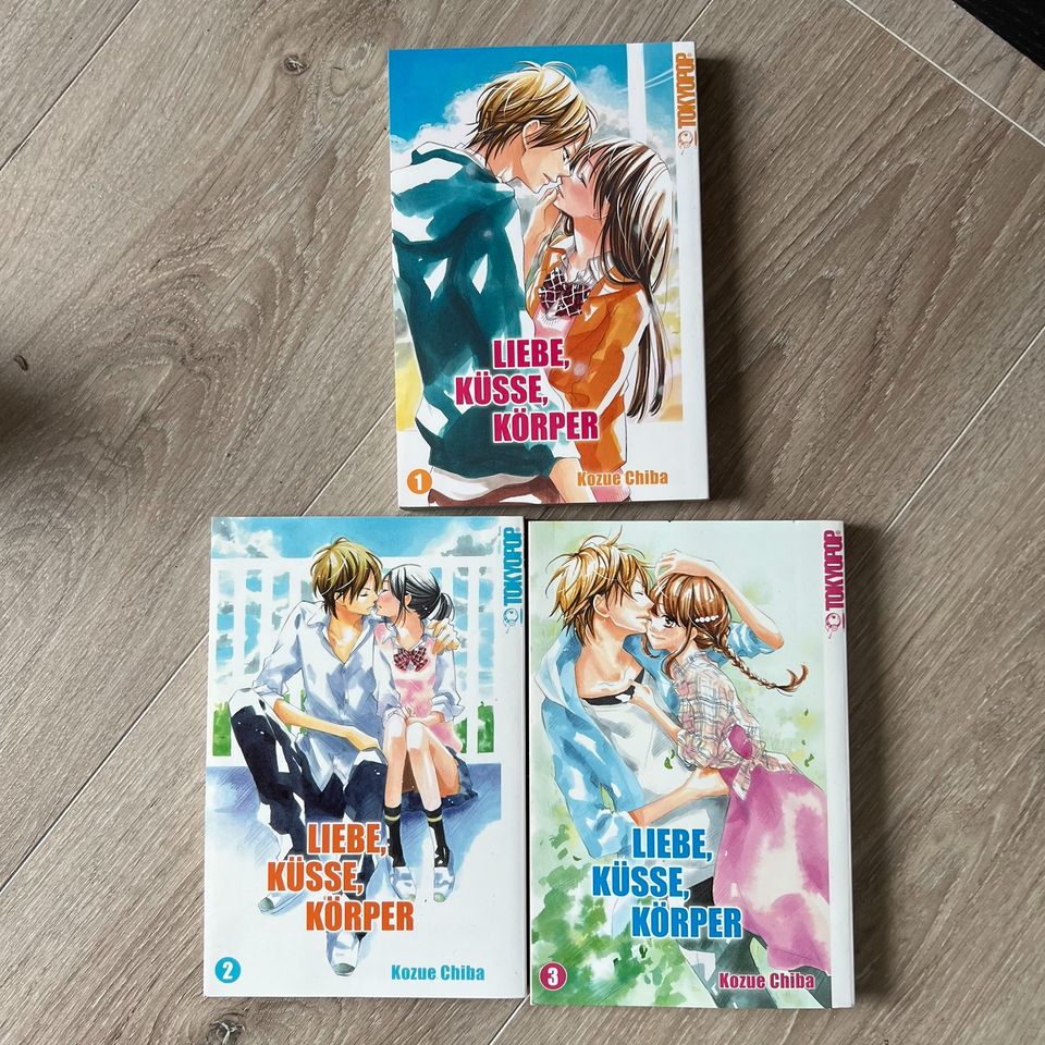 Manga Liebe, Küsse, … 1-3 in Gera