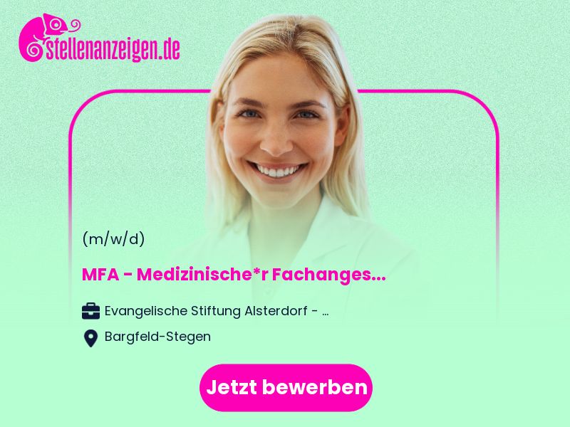 MFA - Medizinische*r Fachangestellte*r in Kayhude