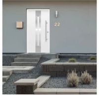 Splendoor Haustür ThermoSpace Dublin Weiß 210cm x 110cm DR Baden-Württemberg - Pfullingen Vorschau