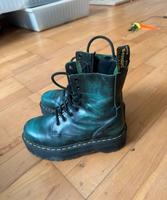 Dr Martens Jadon green vintage Schuhe Größe 37 guter Zustand Köln - Mülheim Vorschau