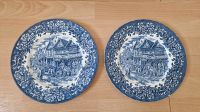 2 Teller 17th Century England Ironstone Royal Tudor Ware blau Bayern - Gallmersgarten Vorschau