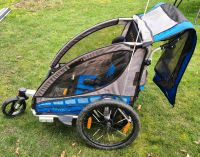 Fahrradanhänger & Buggy Qeridoo Sportrex 2 & Regenschutz Dresden - Laubegast Vorschau