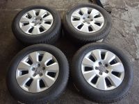 4x Audi 16 Zoll Alufelgen + 4x Dunlop Winterreifen Hessen - Florstadt Vorschau