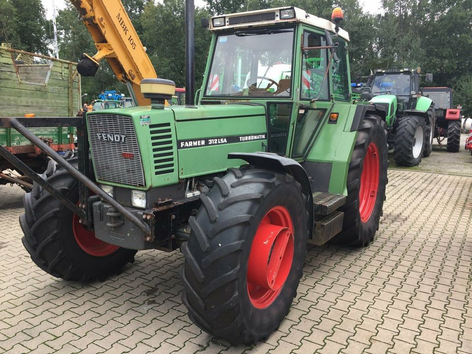 Fendt Farmer 312 LSA Turbomatik  mit Mulcher in Bakum