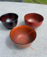 Japanische Teeschalen Chawan Holz lackiert fein, leicht, elegant Baden-Württemberg - Ilshofen Vorschau