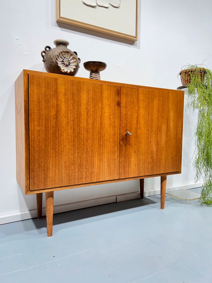 Teak Kommode 60er Vintage Sideboard Mid Century Schrank 70er in Hamburg